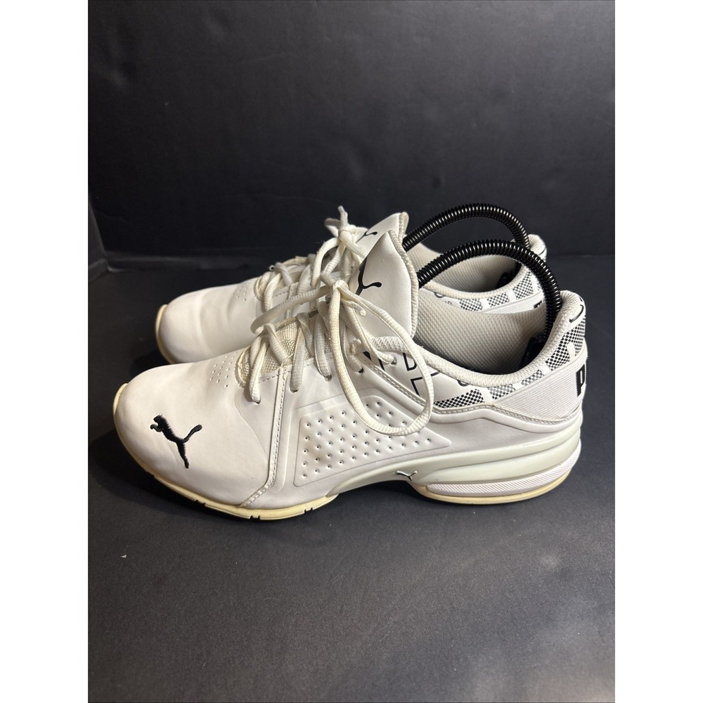 Puma 377333-01 White Athletic Training Shoes Size 7.5 Women's